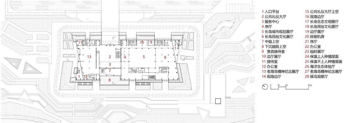 长岛海洋生态文明综合试验区展览馆 / 华南理工大学建筑设计研究院工作十室+烟台市建筑设计研究院