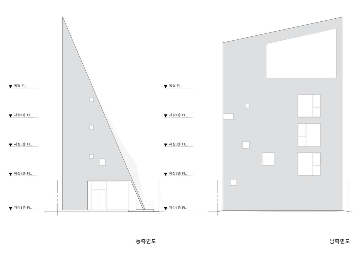 斜棱锥形混凝土建筑，Areuke 水疗中心 / Chiasmus Partners