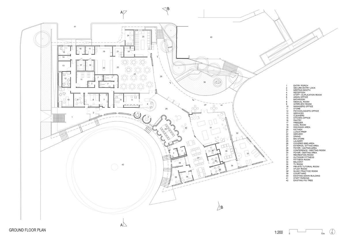 城市海滩寄宿制学院 / iredale pedersen hook architects
