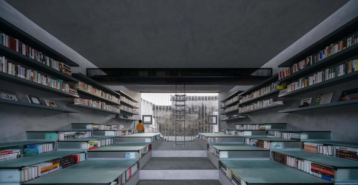 桥廊：上海三联书店·黄山桃源店 / 来建筑设计工作室