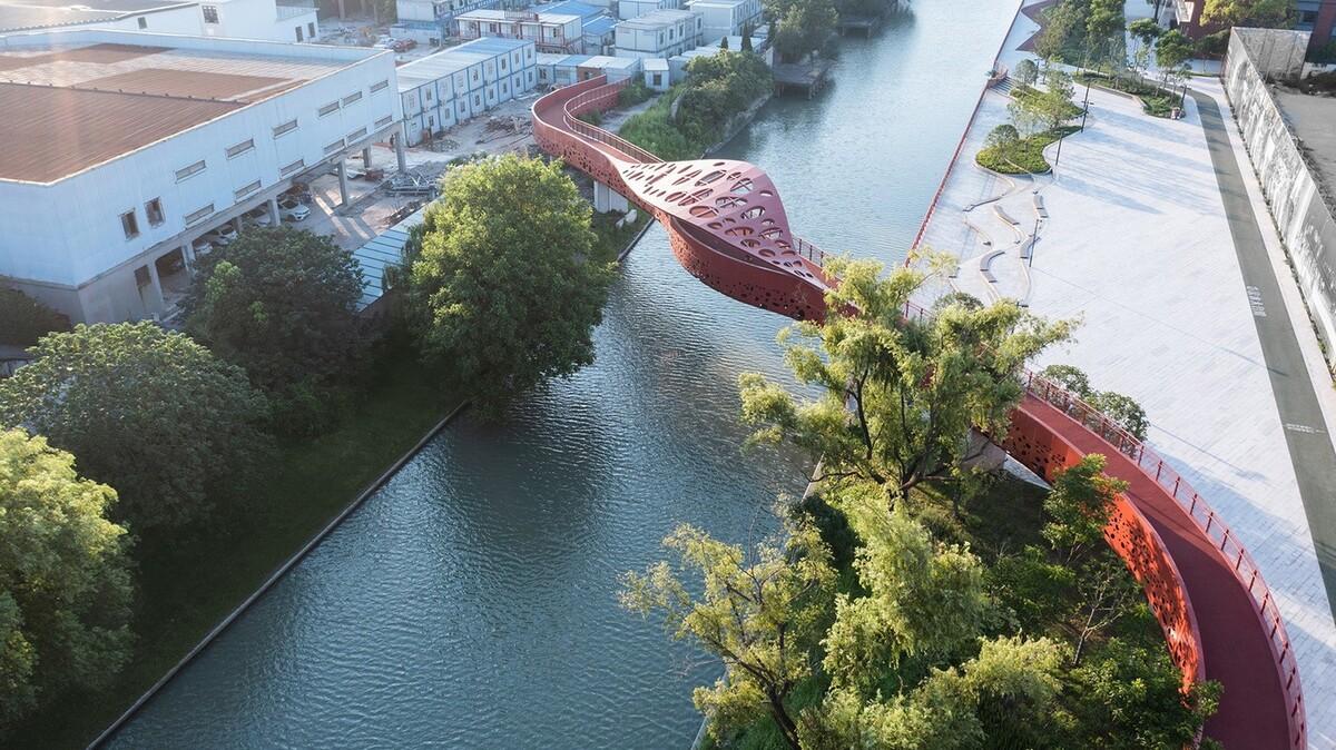 上海闵行横泾港东岸滨水，景观公共空间改造 / SPARK Architects