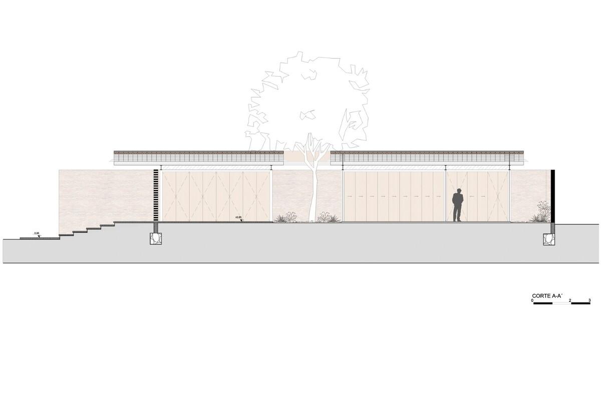 手工压制砖与木材构筑而成的自宅 / Equipo de Arquitectura