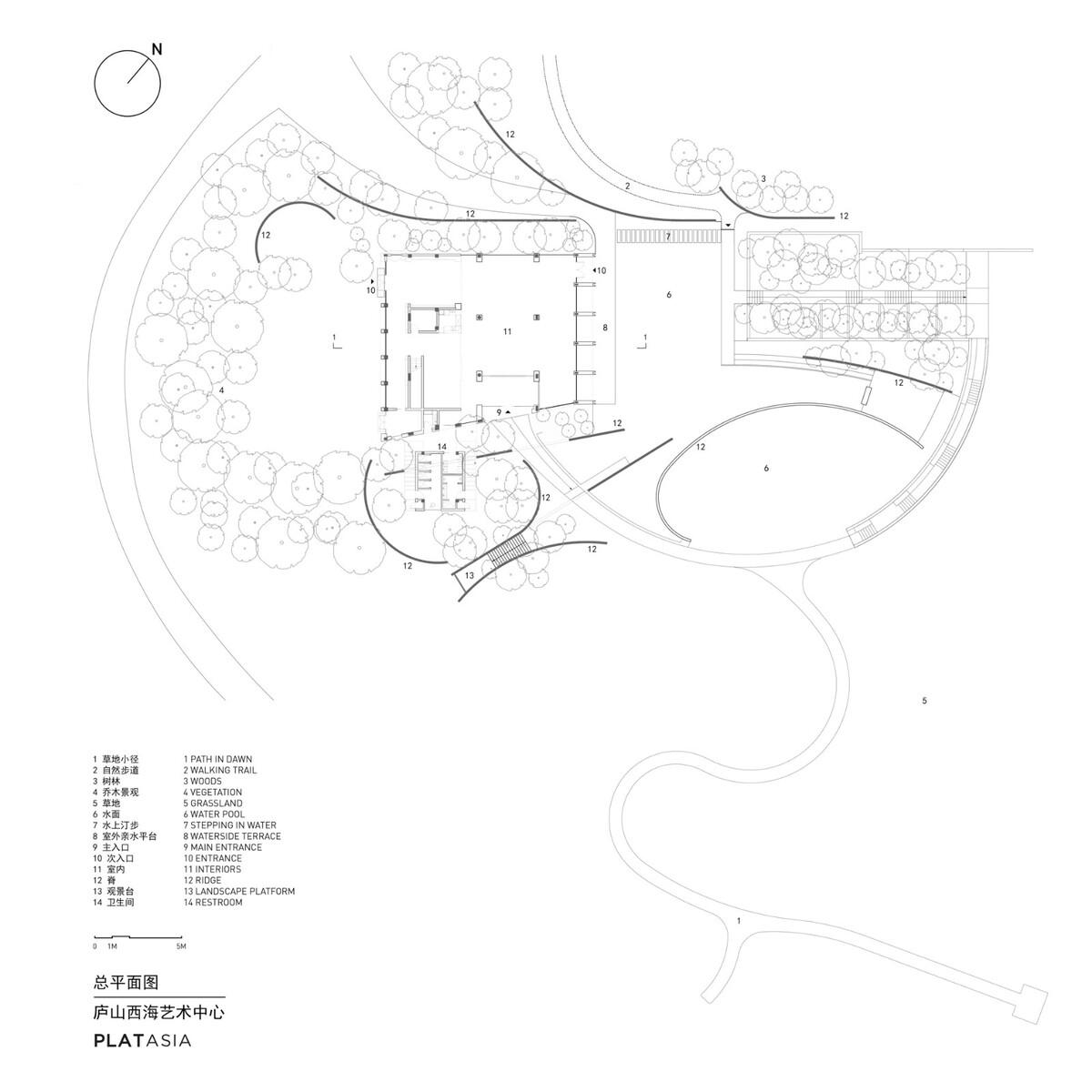 庐山西海艺术中心 / PLAT ASIA郑东贤工作室