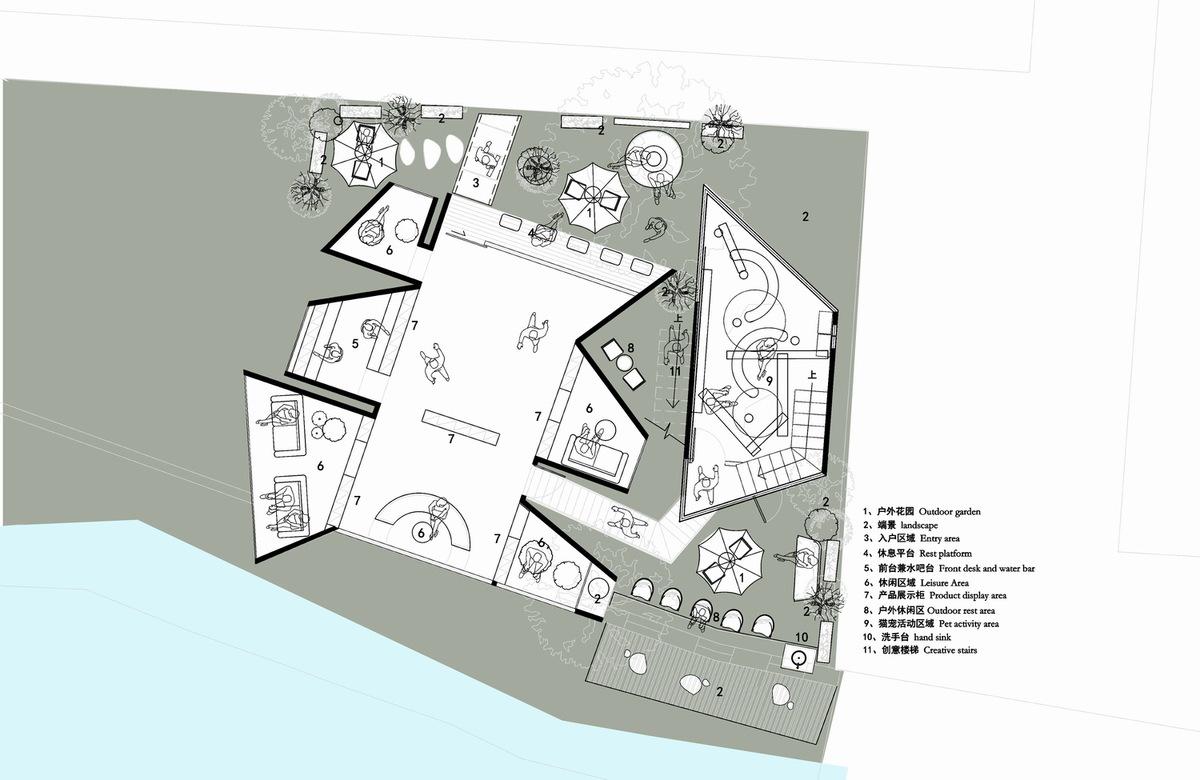 上海云间粮仓 “人民河畔悬浮的太空盒”LILITH莉莉斯小屋 / DCDSAA淀川建筑事务所
