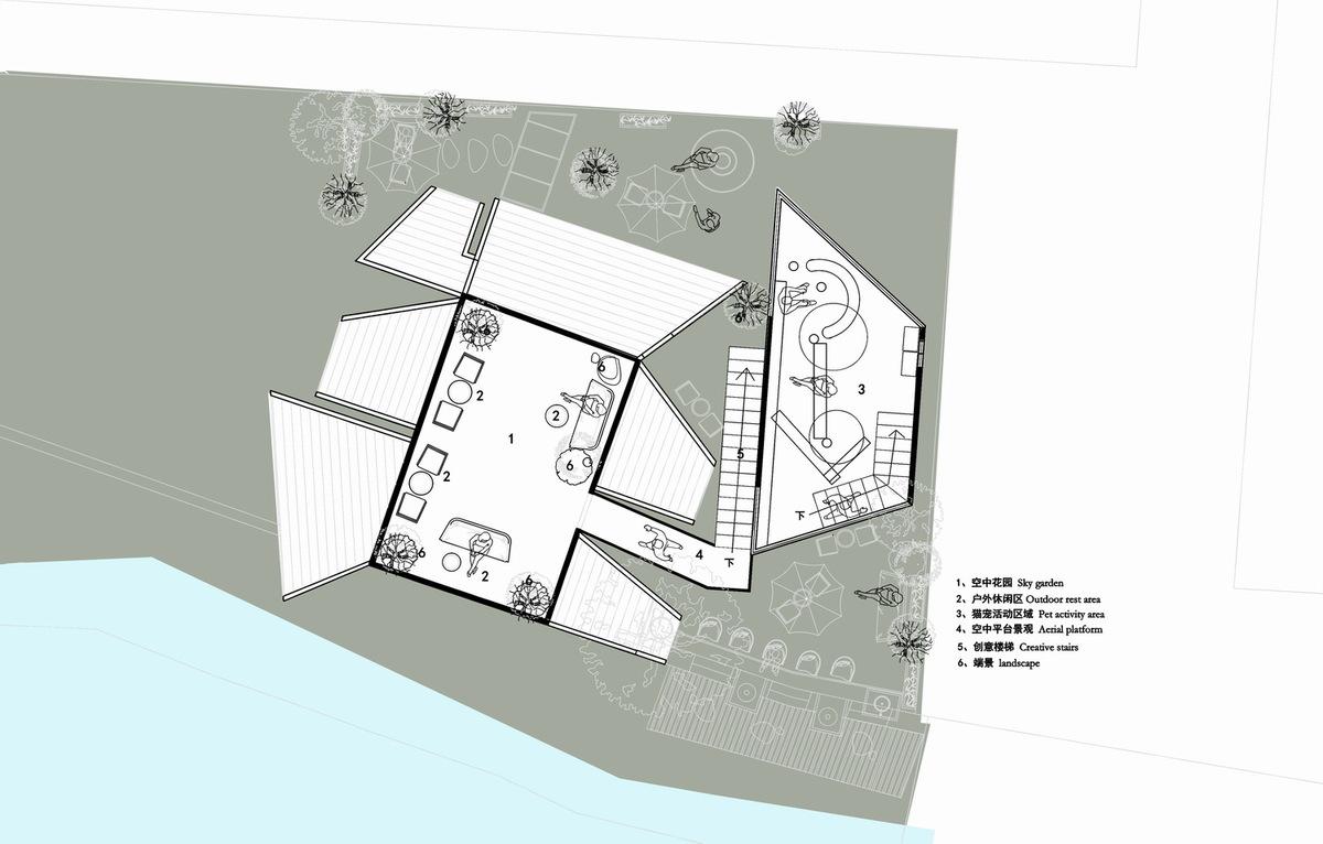 上海云间粮仓 “人民河畔悬浮的太空盒”LILITH莉莉斯小屋 / DCDSAA淀川建筑事务所
