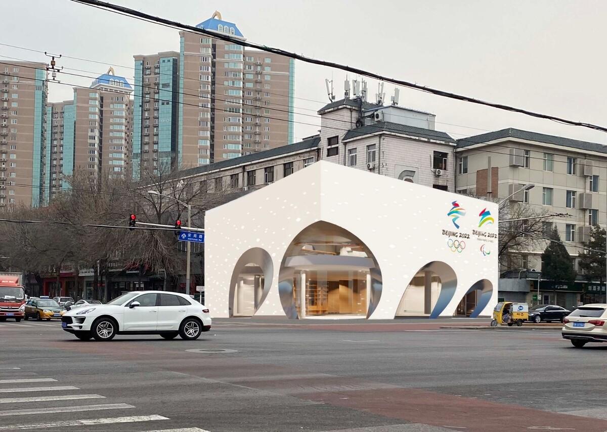 冰晶盒子，亚运村街道办事处改造 / 中国建筑设计研究院