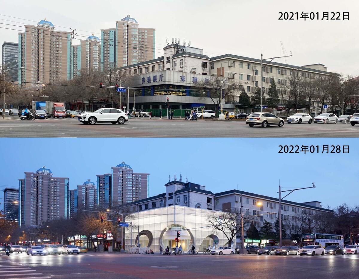 冰晶盒子，亚运村街道办事处改造 / 中国建筑设计研究院