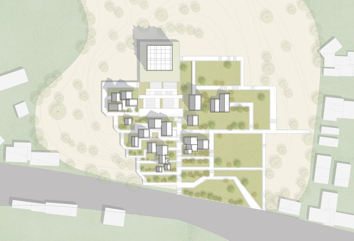 林河陌影——仙市古镇活动综合体方案设计 / 外行建筑
