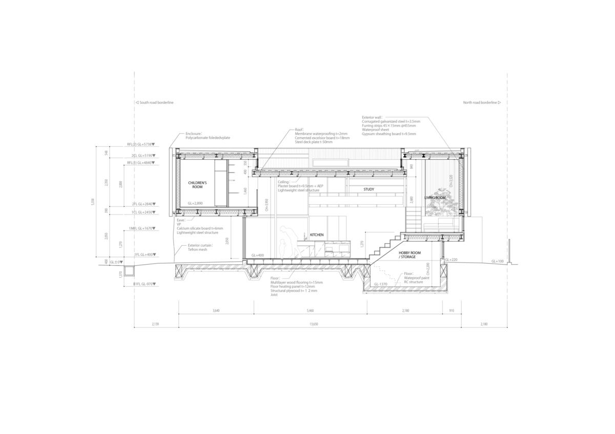 柳河町住宅 / 笠井太雅＋郑爱香建筑事务所 / KACH