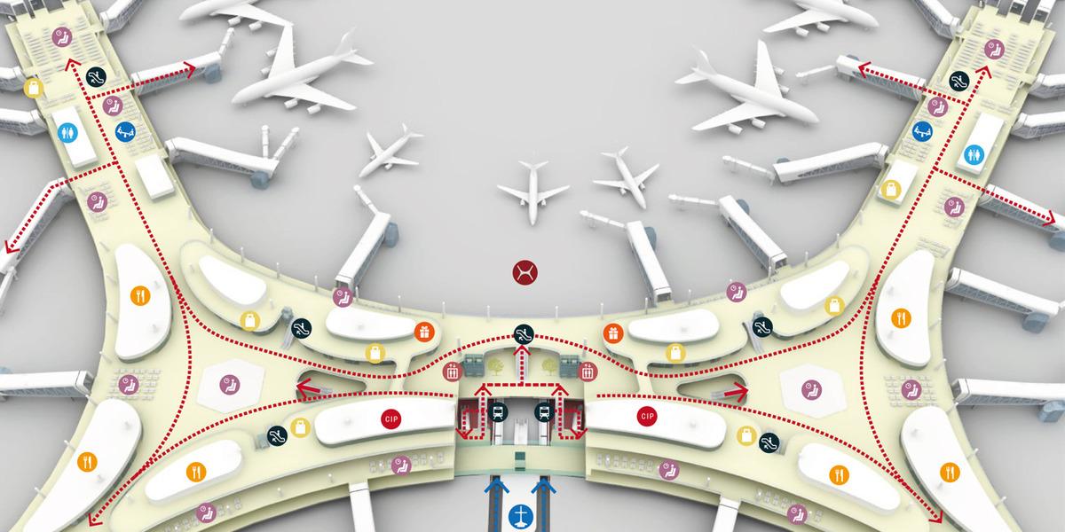 航空建筑新标杆：深圳宝安国际机场卫星厅 / GDAD、Aedas、兰德隆与布朗