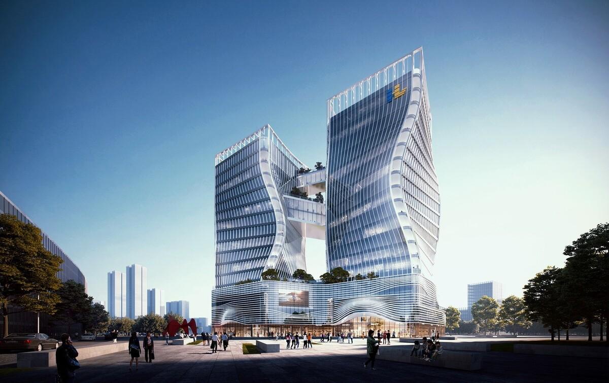 “无极之城” 希荻创新总部基地  / 卢馨儿+广东省华城建筑设计有限公司