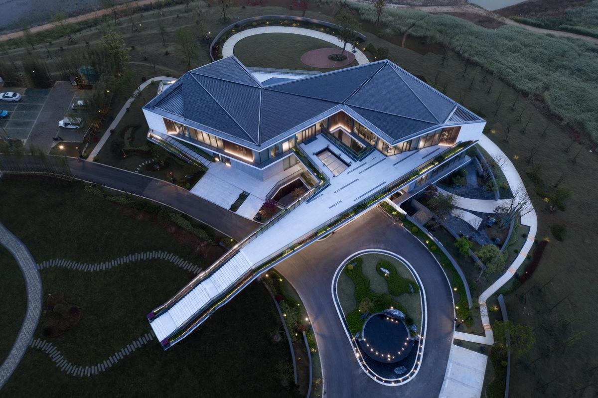长在《诗经》里的建筑,嘉鱼诗经美学馆 / BA作品 - 建筑学院官方网站
