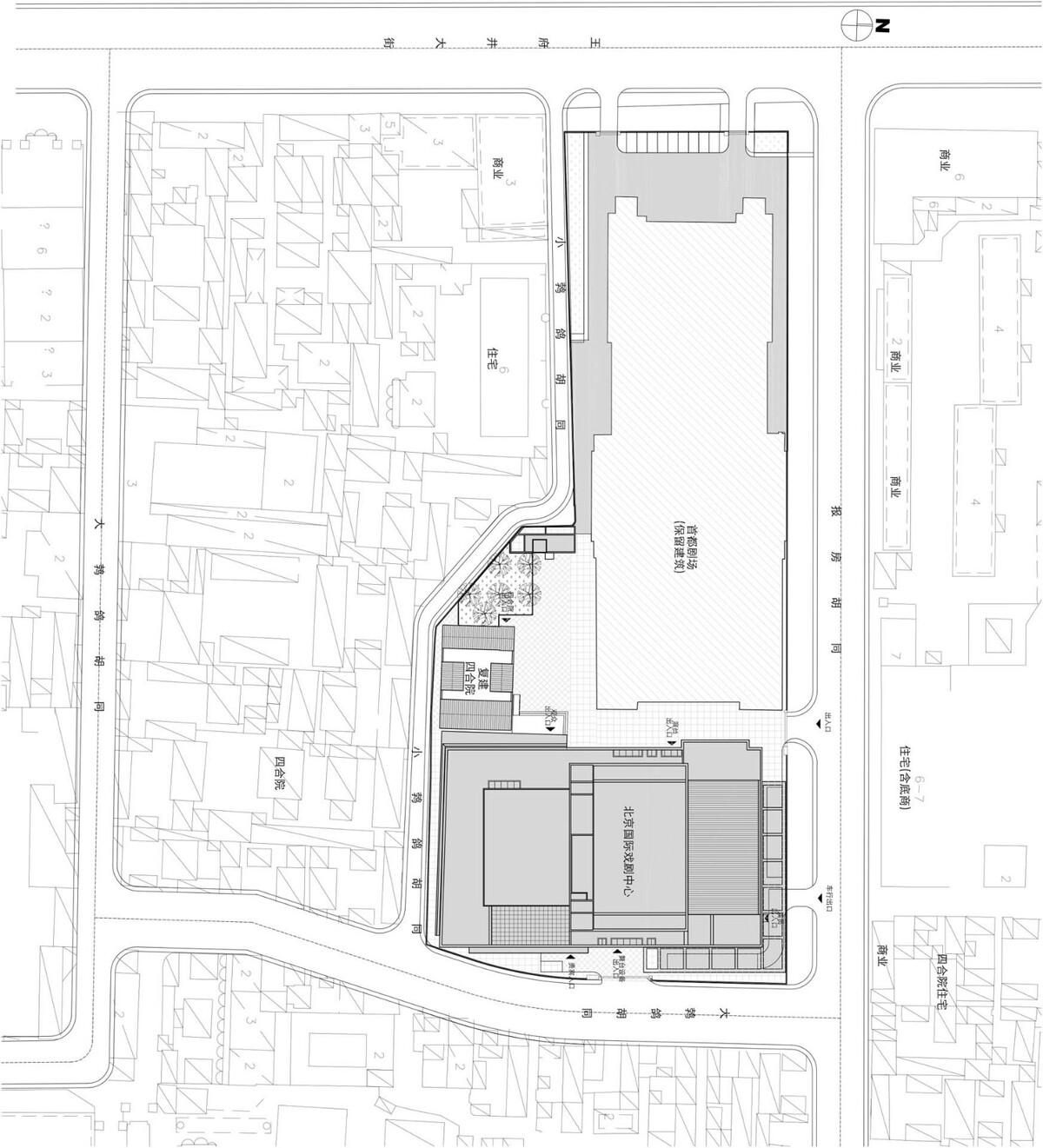 北京国际戏剧中心 / 北京市建筑设计研究院胡越工作室