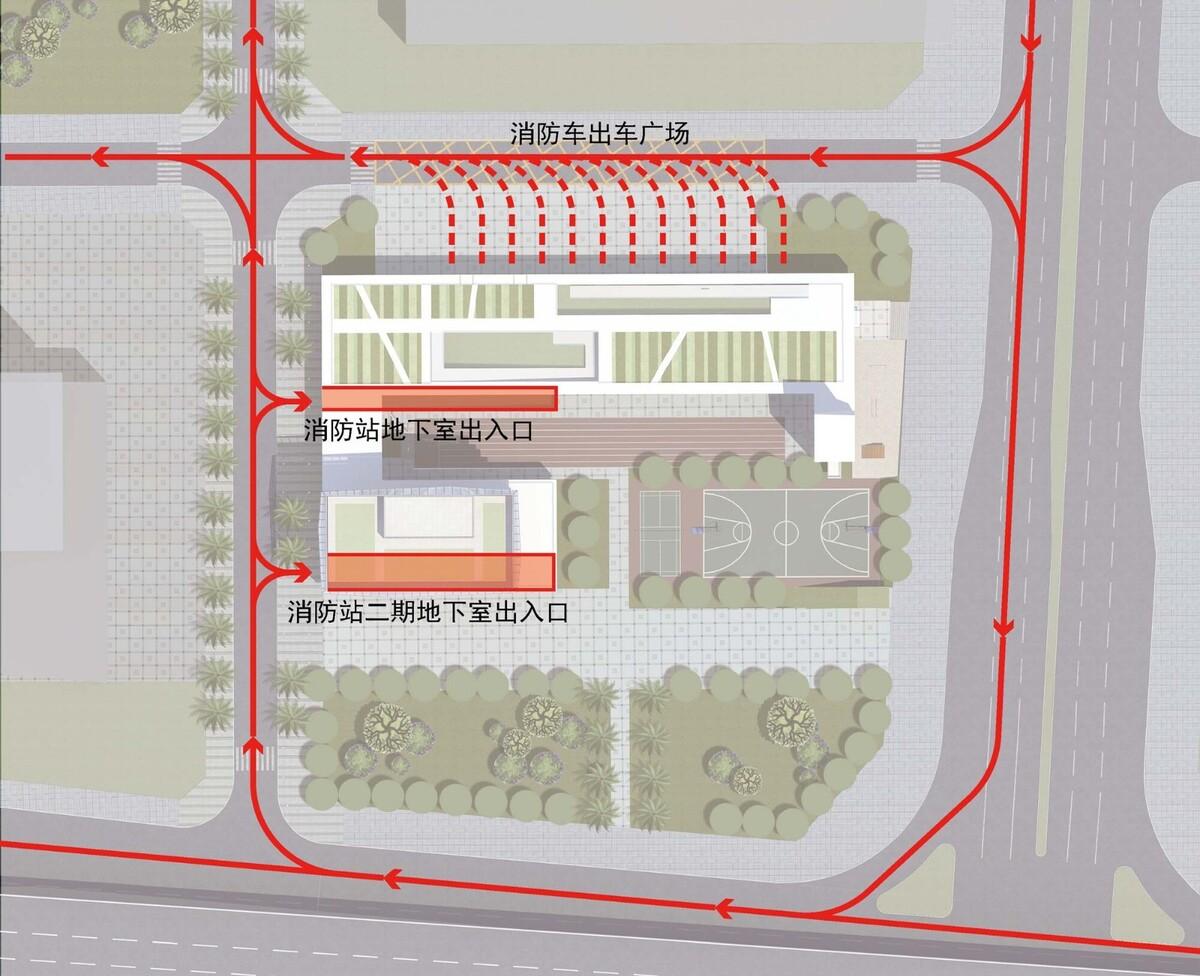 深圳前海消防站 / 深圳大学建筑设计研究院有限公司“钟中+钟波涛”工作室