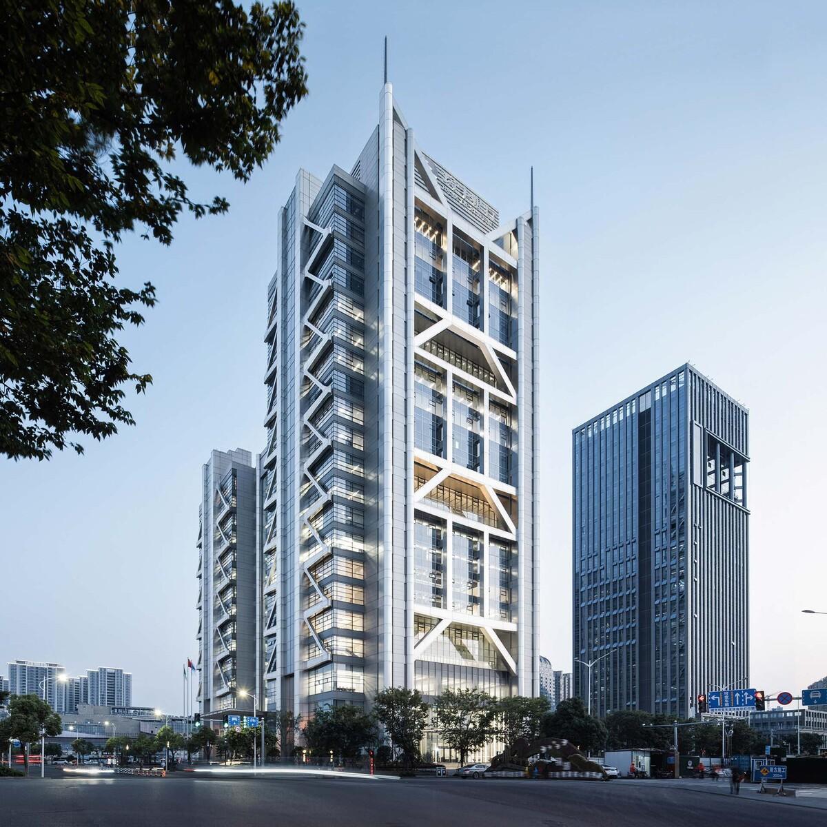双擎大厦：瑞丰数字金融中心 / UUA建筑师事务所