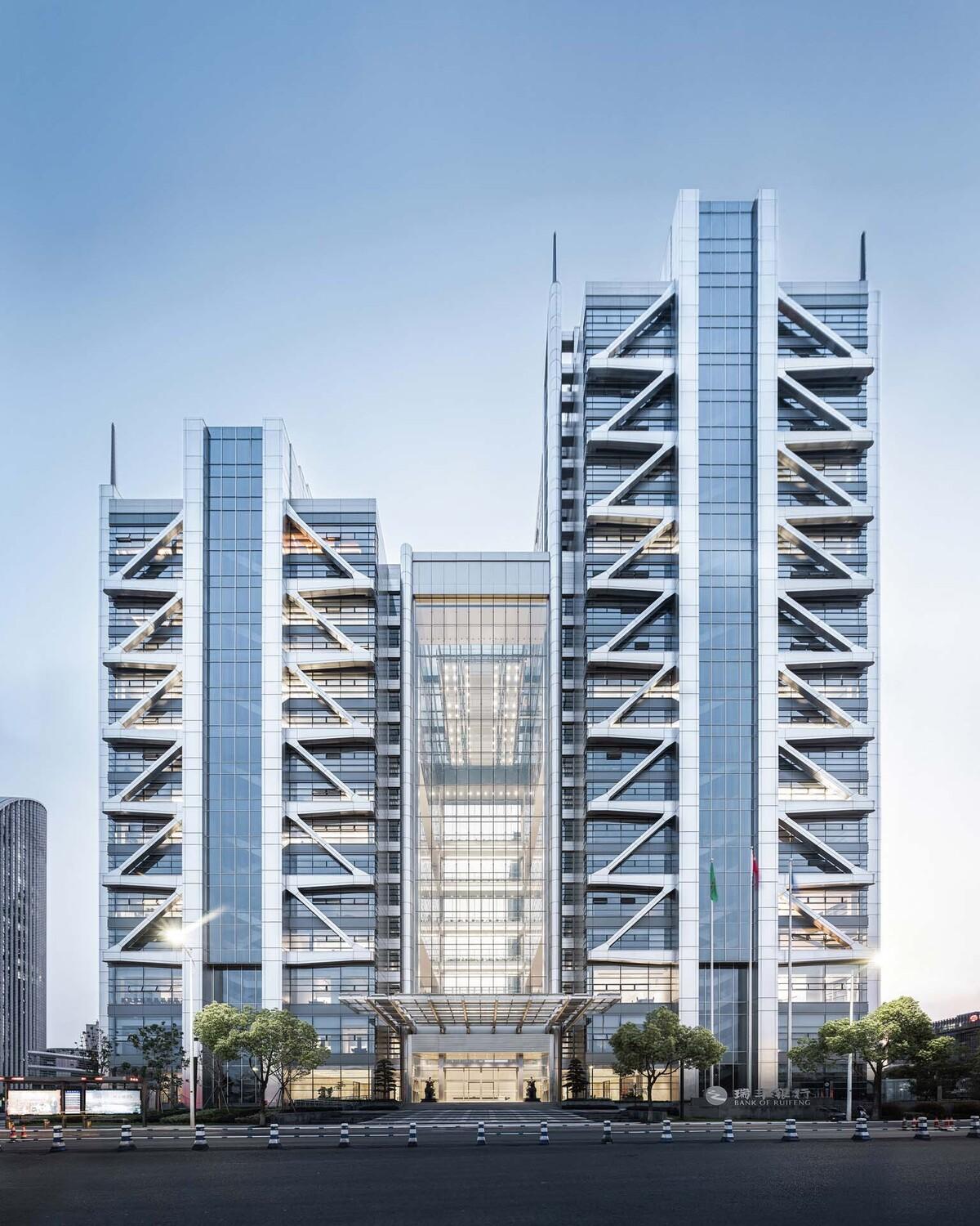 双擎大厦：瑞丰数字金融中心 / UUA建筑师事务所