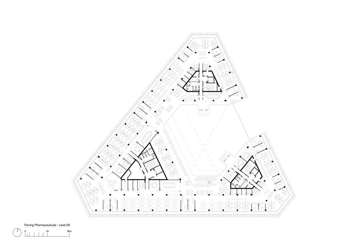 辉凌制药总部 / Foster + Partners