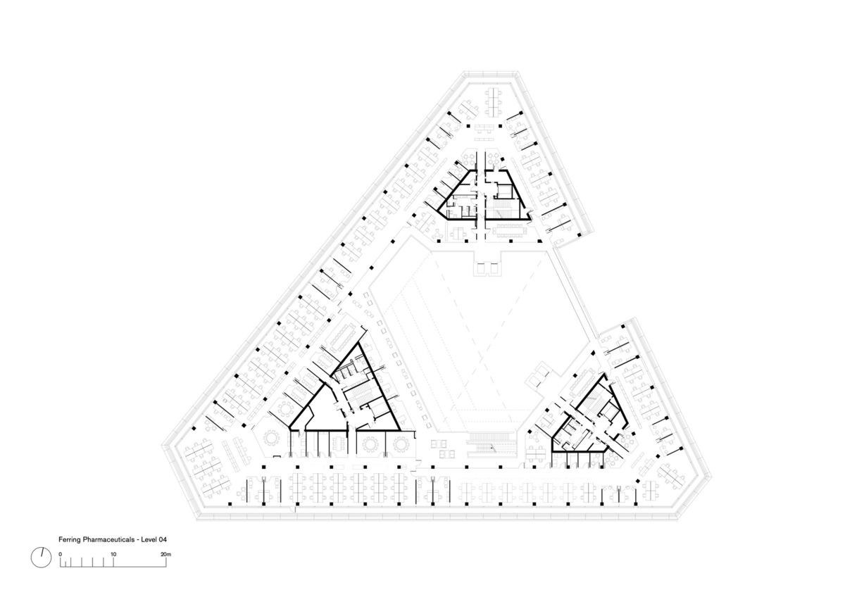 辉凌制药总部 / Foster + Partners