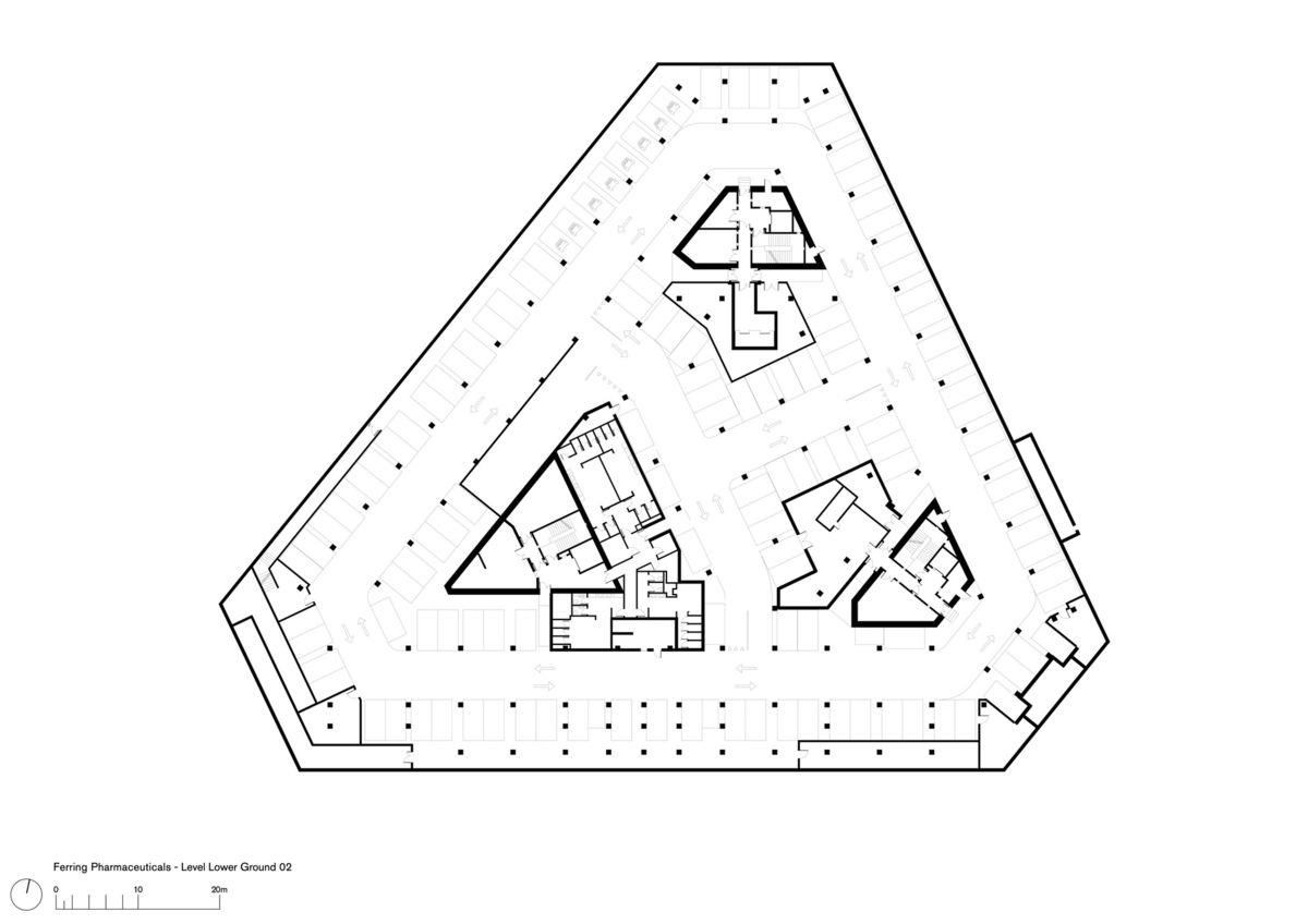 辉凌制药总部 / Foster + Partners