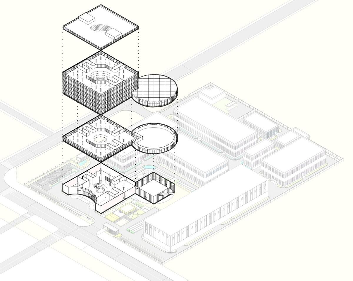国方电子研发中心 / 平介设计，苏州大学建筑学院