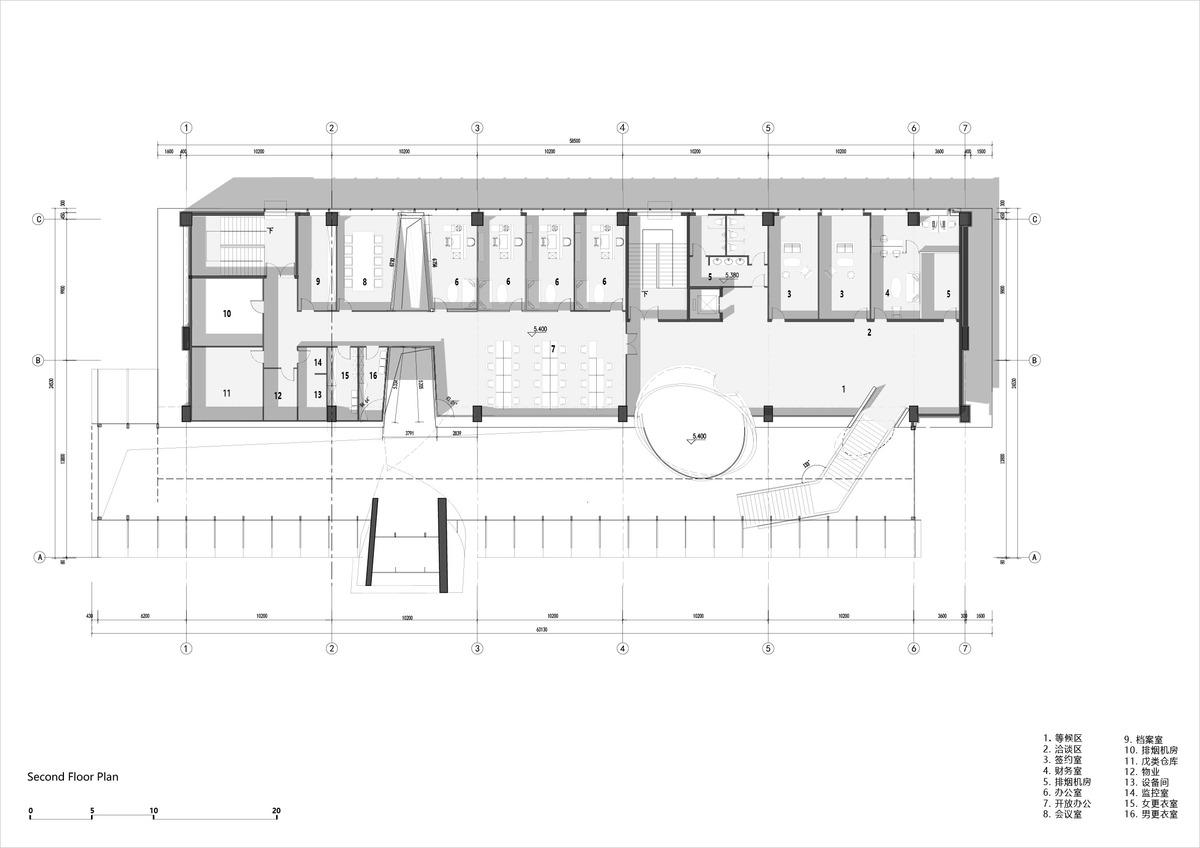 西安泾河新城崇文郎樾展示中心 / aoe事建组