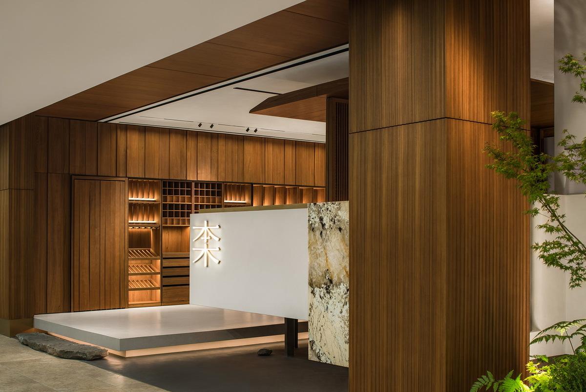 一种材料与当代建构的情绪平衡:本木展厅 / 蜂鸟设计 - 建筑学院官方网站