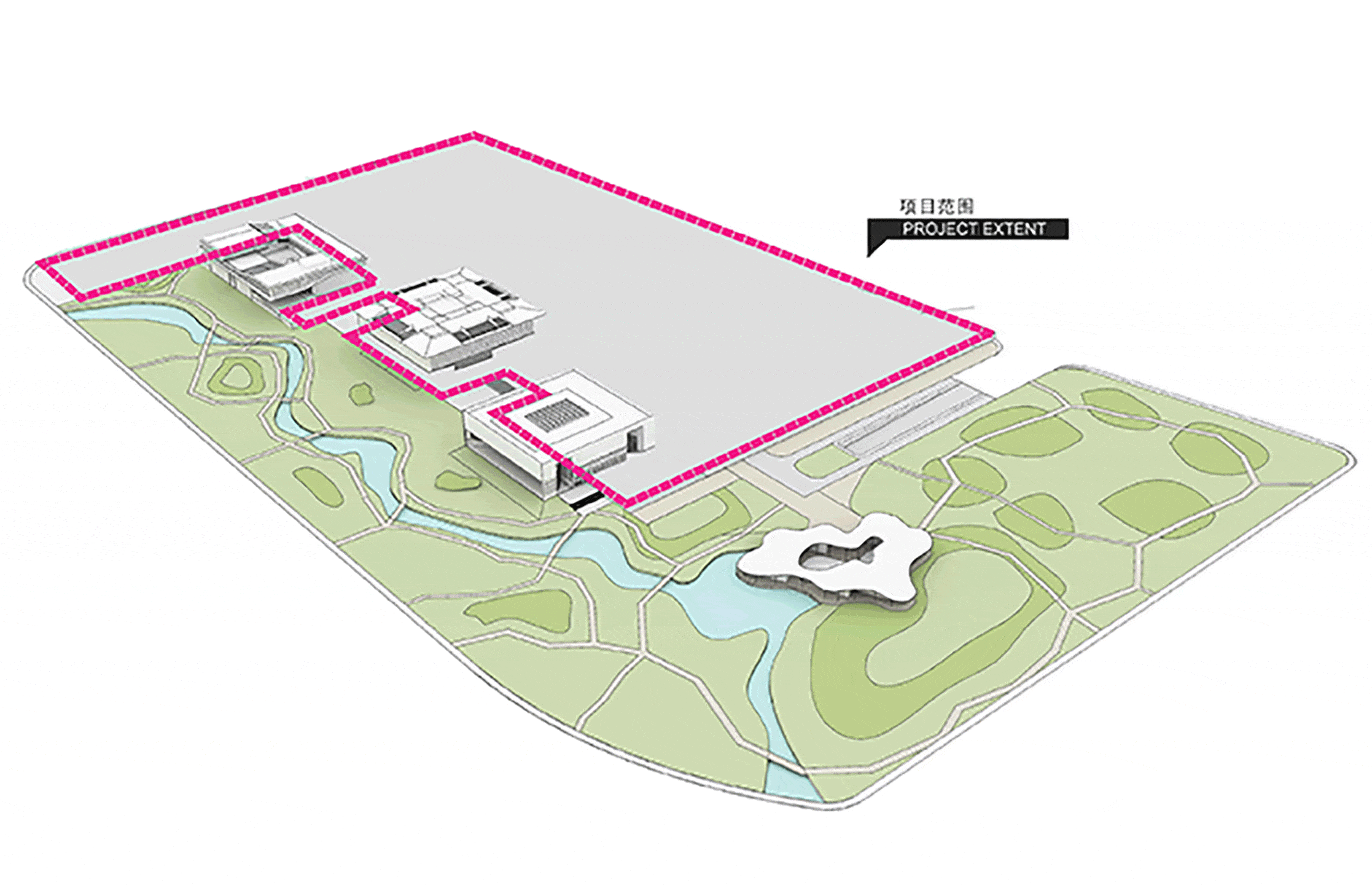高山流水、兼收并蓄的城市文化新名片—济宁市文化中心三期文化产业园 / Laguarda.Low Architects (LLA)