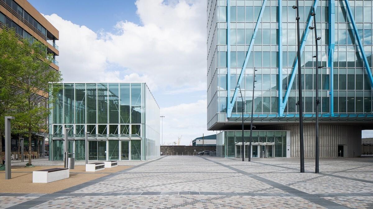 蓝色‘骨头’，EXO 办公大楼 / Shay Cleary Architects