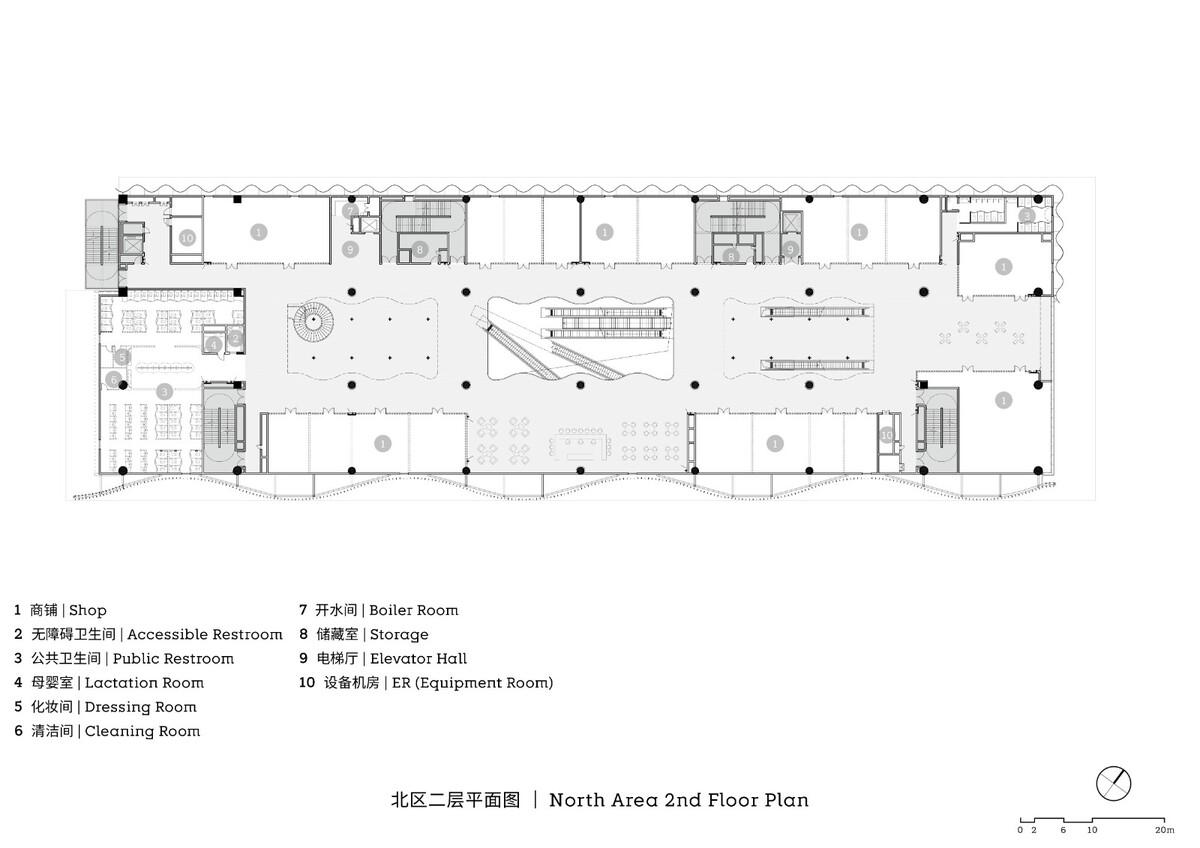 沪杭高速嘉兴服务区：公路上的综合体 / goa大象设计