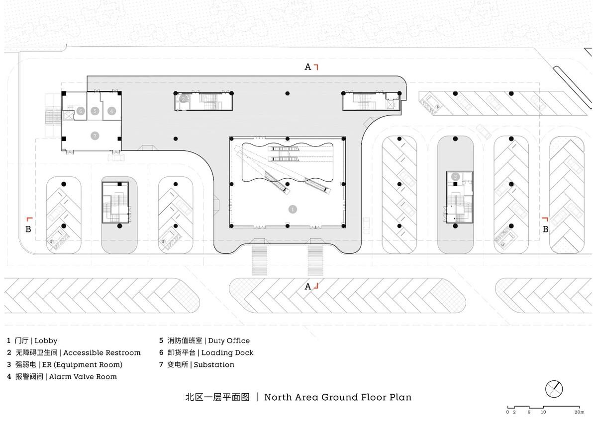 沪杭高速嘉兴服务区：公路上的综合体 / goa大象设计