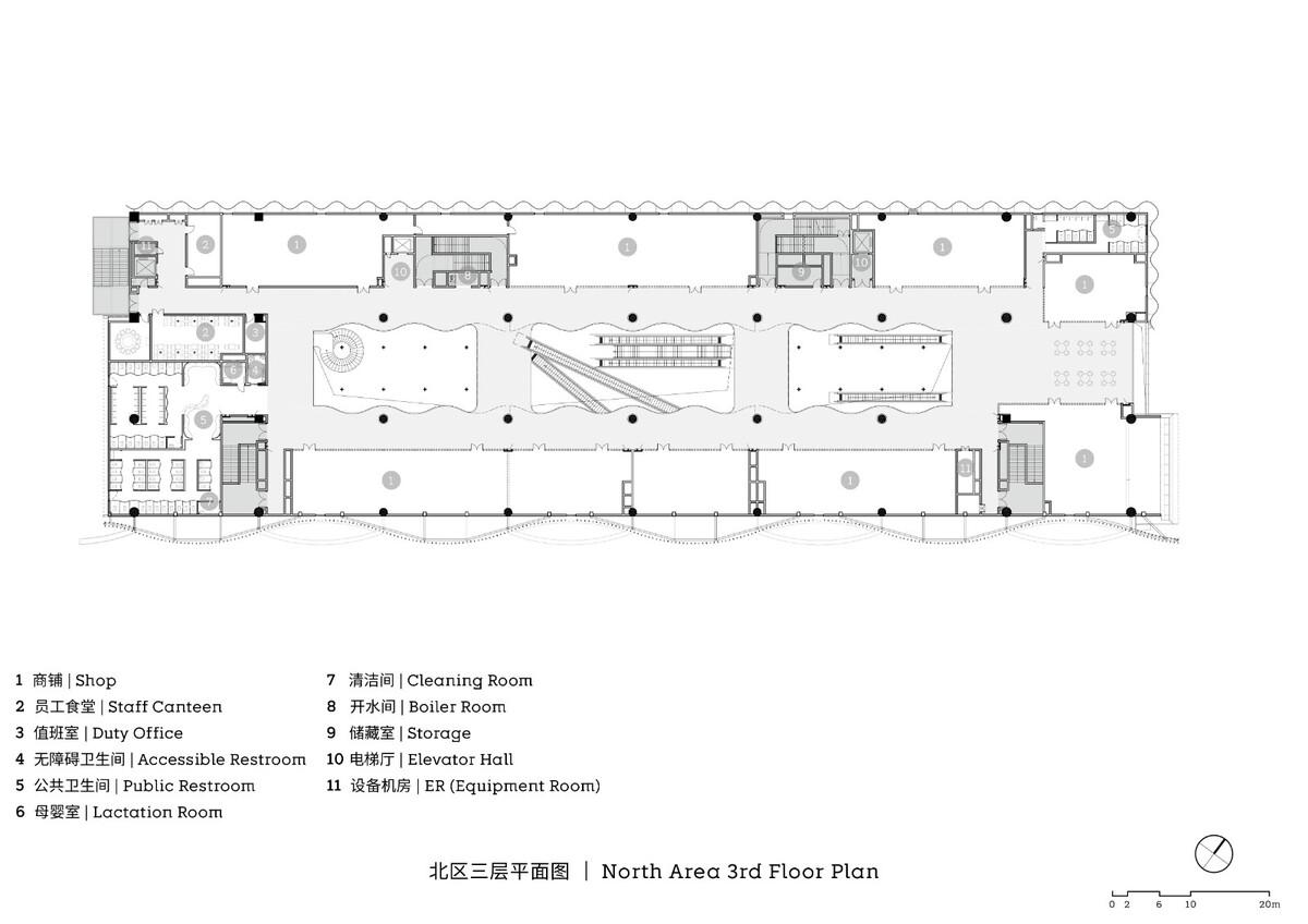 沪杭高速嘉兴服务区：公路上的综合体 / goa大象设计
