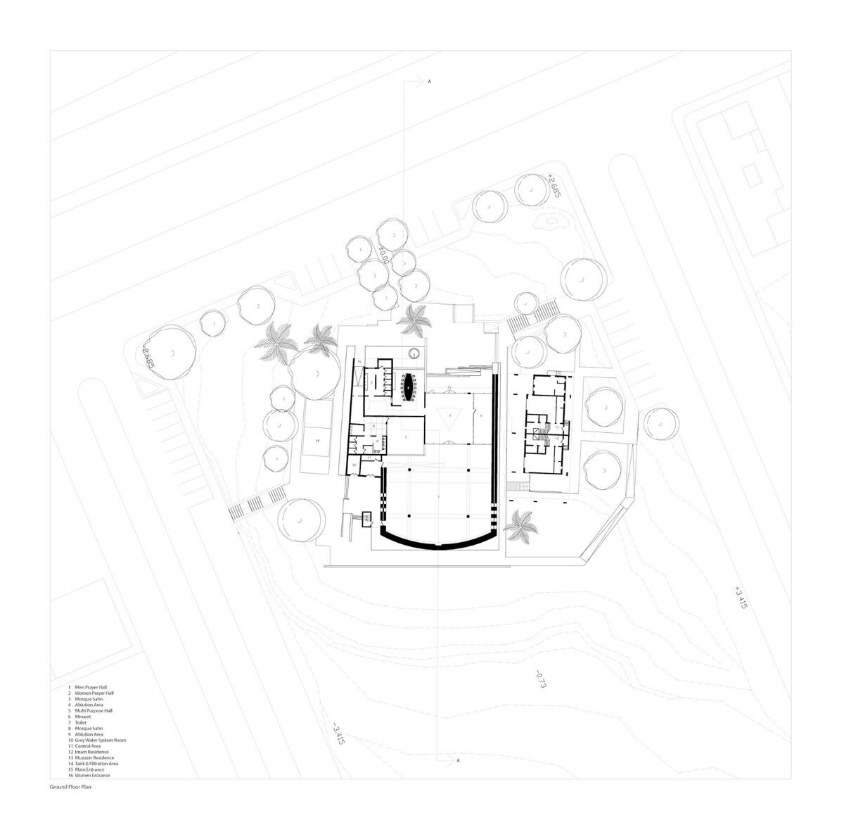光与石，Al Gharra 清真寺 / Mohammed Ibrahim Shafee Architectural Office