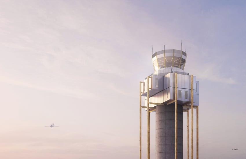 最新空中交通管制塔设计 / PAU Studio
