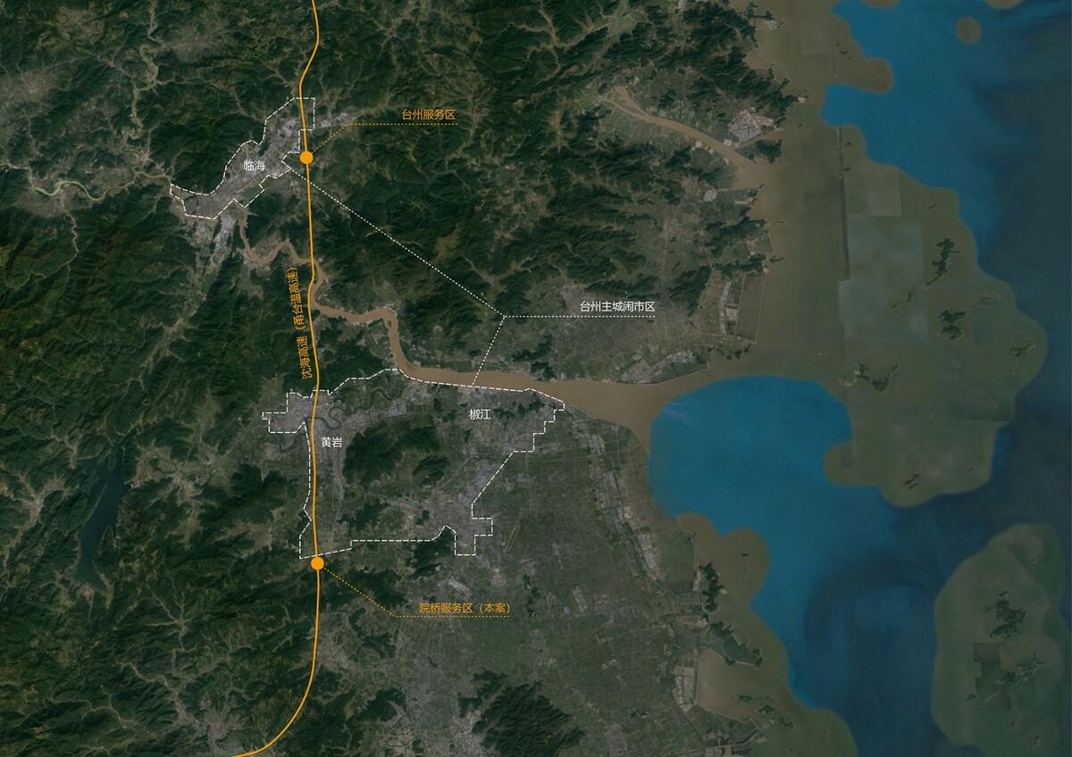 瞬间公园 INSTANT PARK：甬台温高速公路改扩建工程院桥服务区设计方案 / 也似建筑