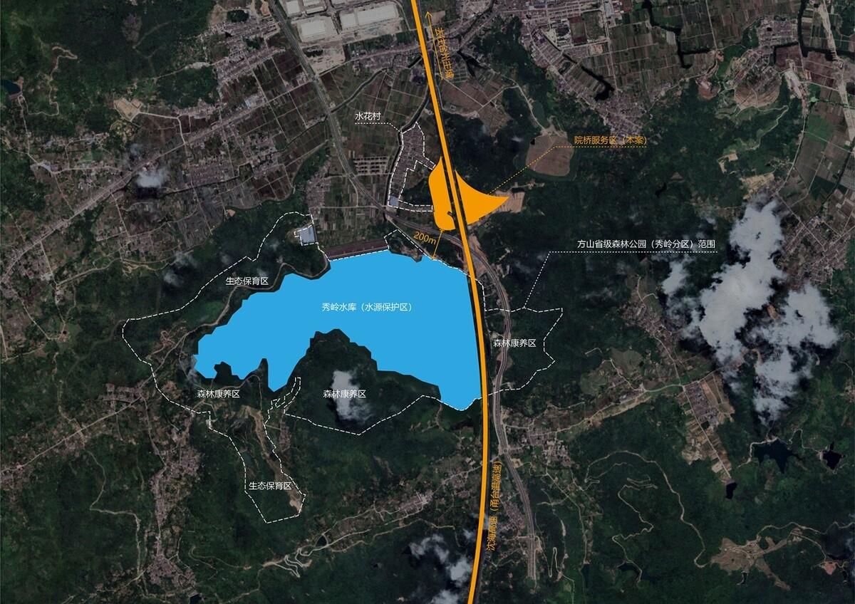 瞬间公园 INSTANT PARK：甬台温高速公路改扩建工程院桥服务区设计方案 / 也似建筑