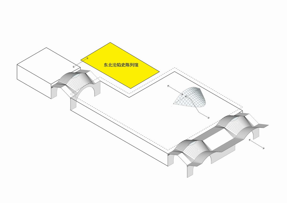 全东北最大的清水混凝土巨构地下建筑：砼殿 / Wutopia Lab