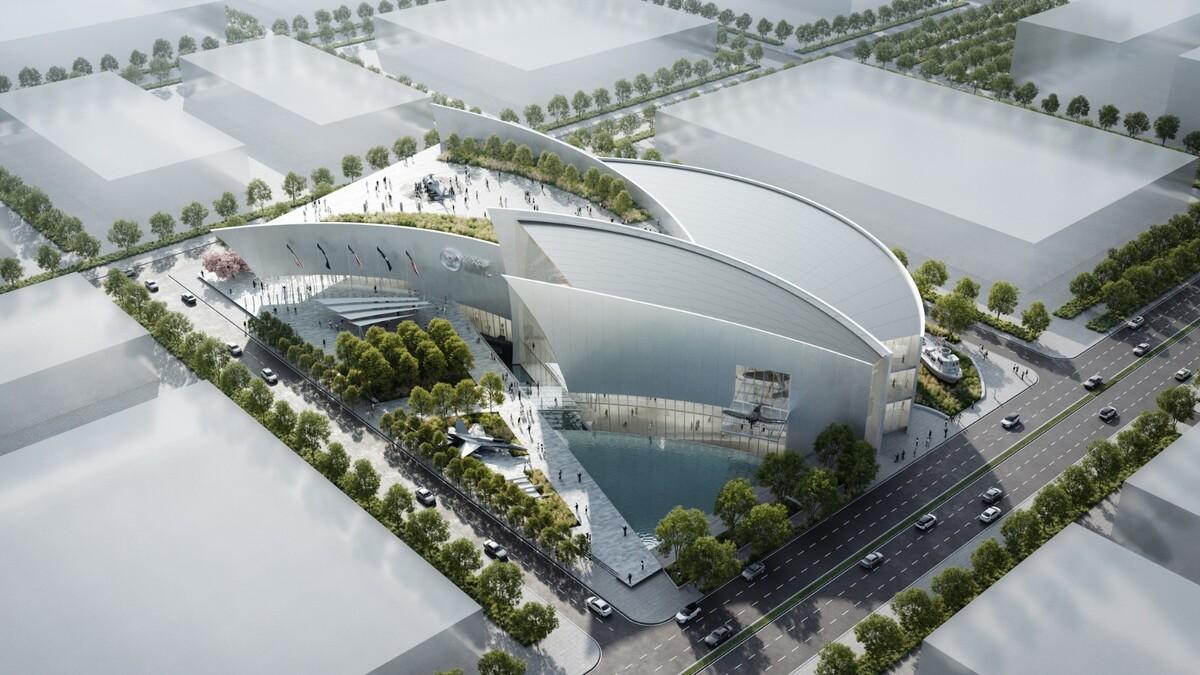 美国海军新国家博物馆入围方案揭晓：Perkins&Will方案展示