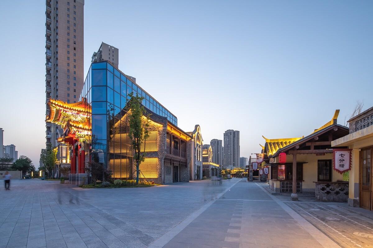 古韵与新生，空间与群像：阜阳罍街 / 柏涛建筑