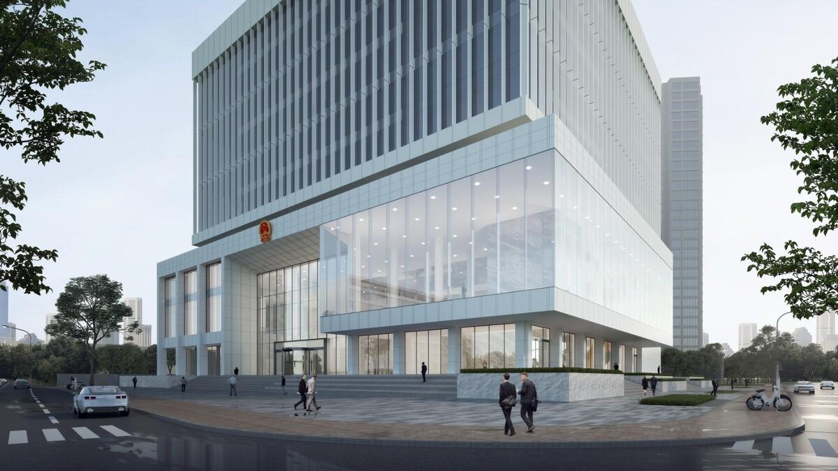 凝固的正义•常州市中级人民法院扩建 / 简和建筑
