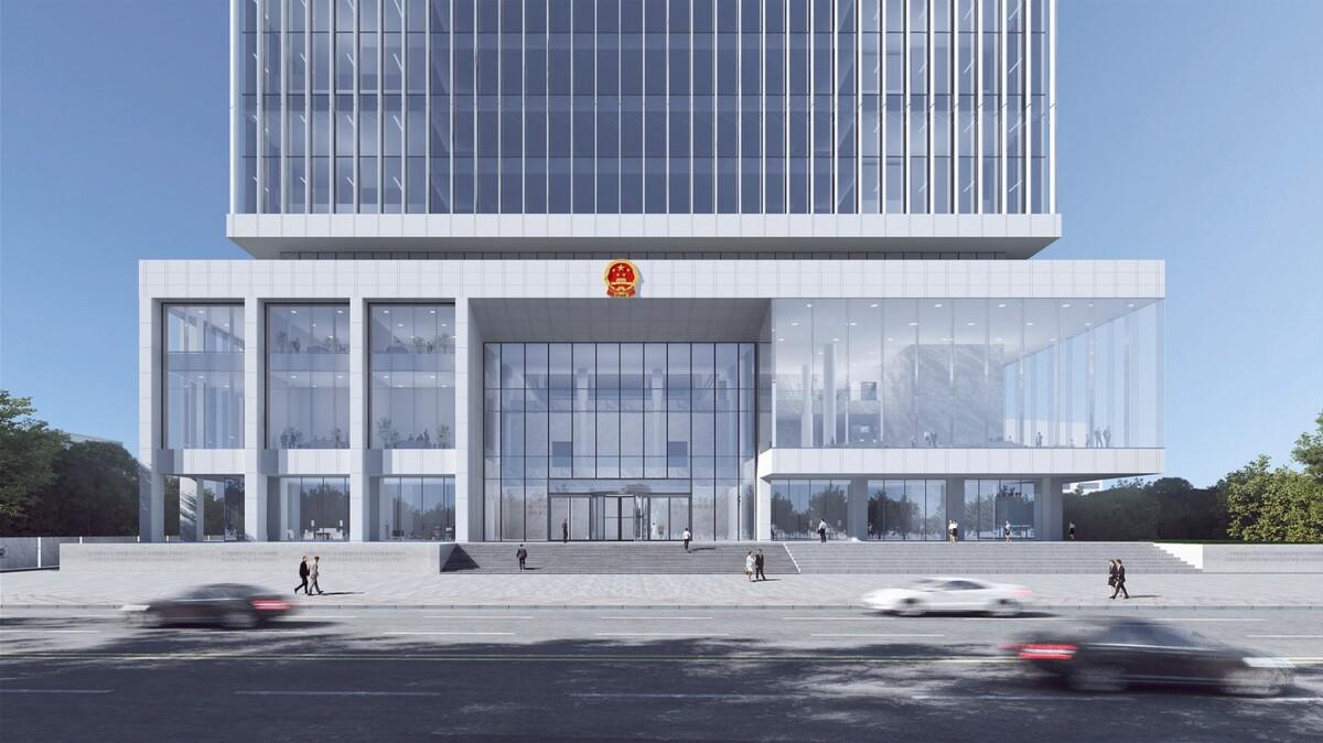 凝固的正义•常州市中级人民法院扩建 / 简和建筑