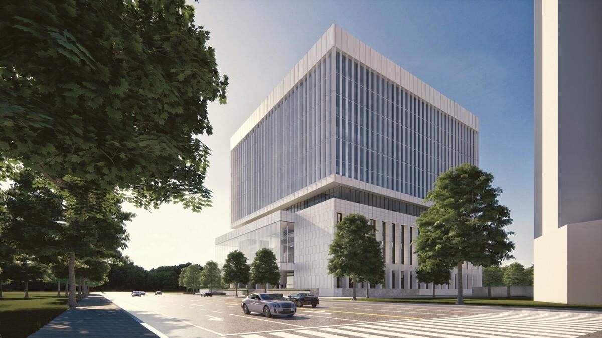 凝固的正义•常州市中级人民法院扩建 / 简和建筑