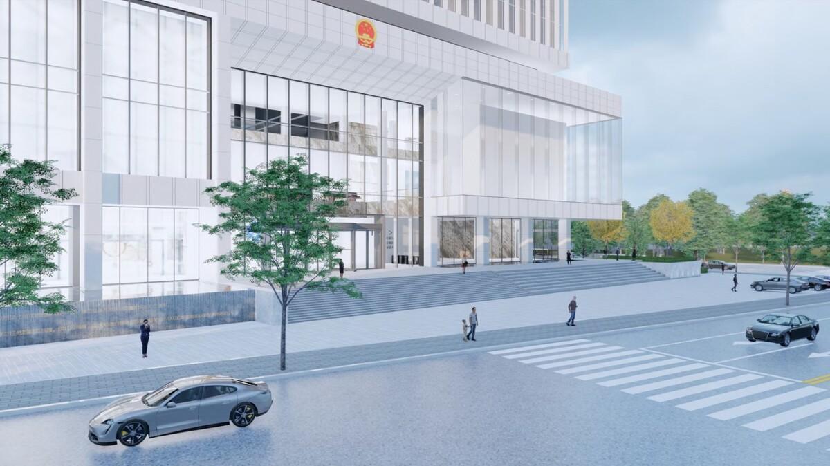 凝固的正义•常州市中级人民法院扩建 / 简和建筑