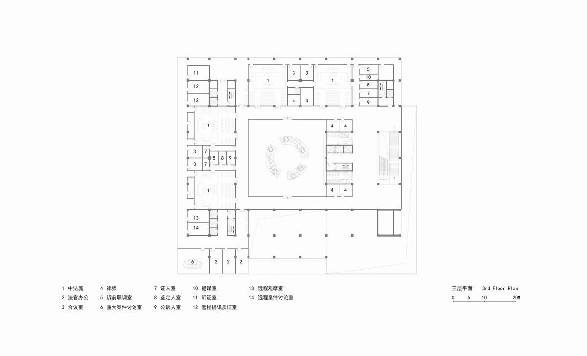 凝固的正义•常州市中级人民法院扩建 / 简和建筑
