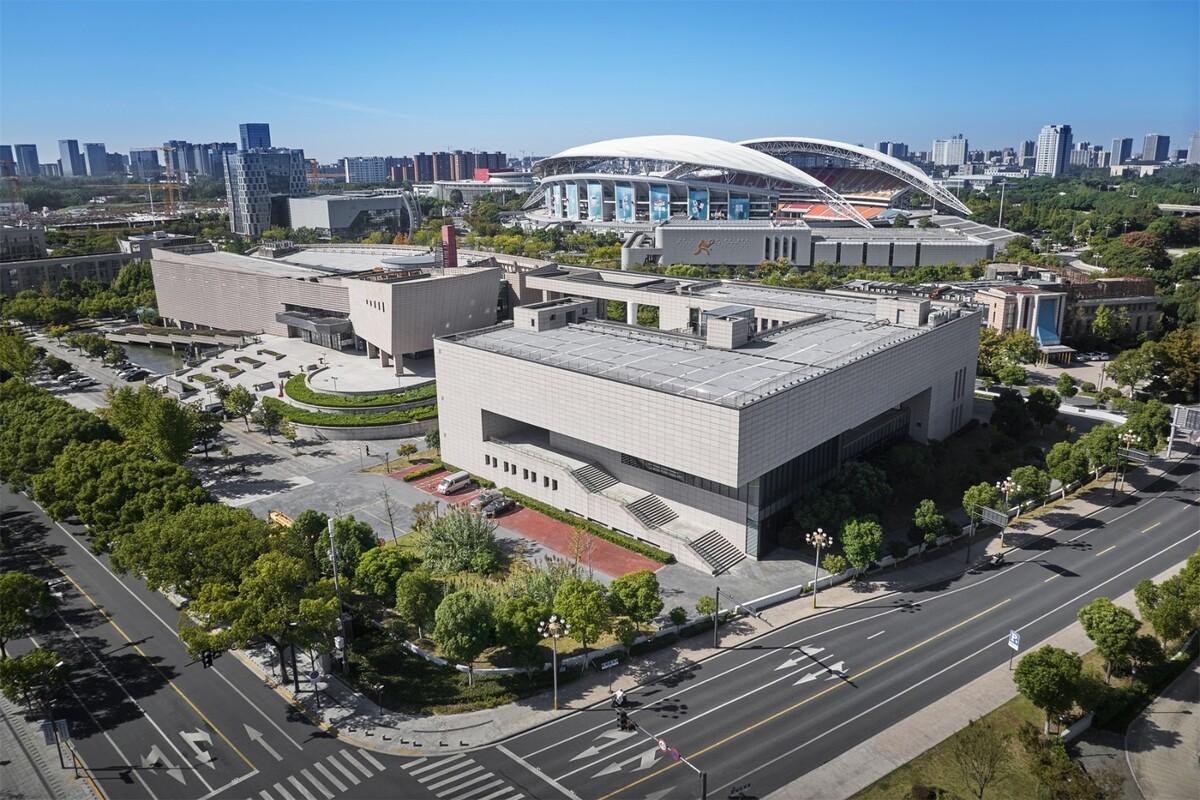 “纪念空间的更新重塑”嘉兴博物馆图书馆改扩建 / 秦洛峰-STI Studio+浙江省院