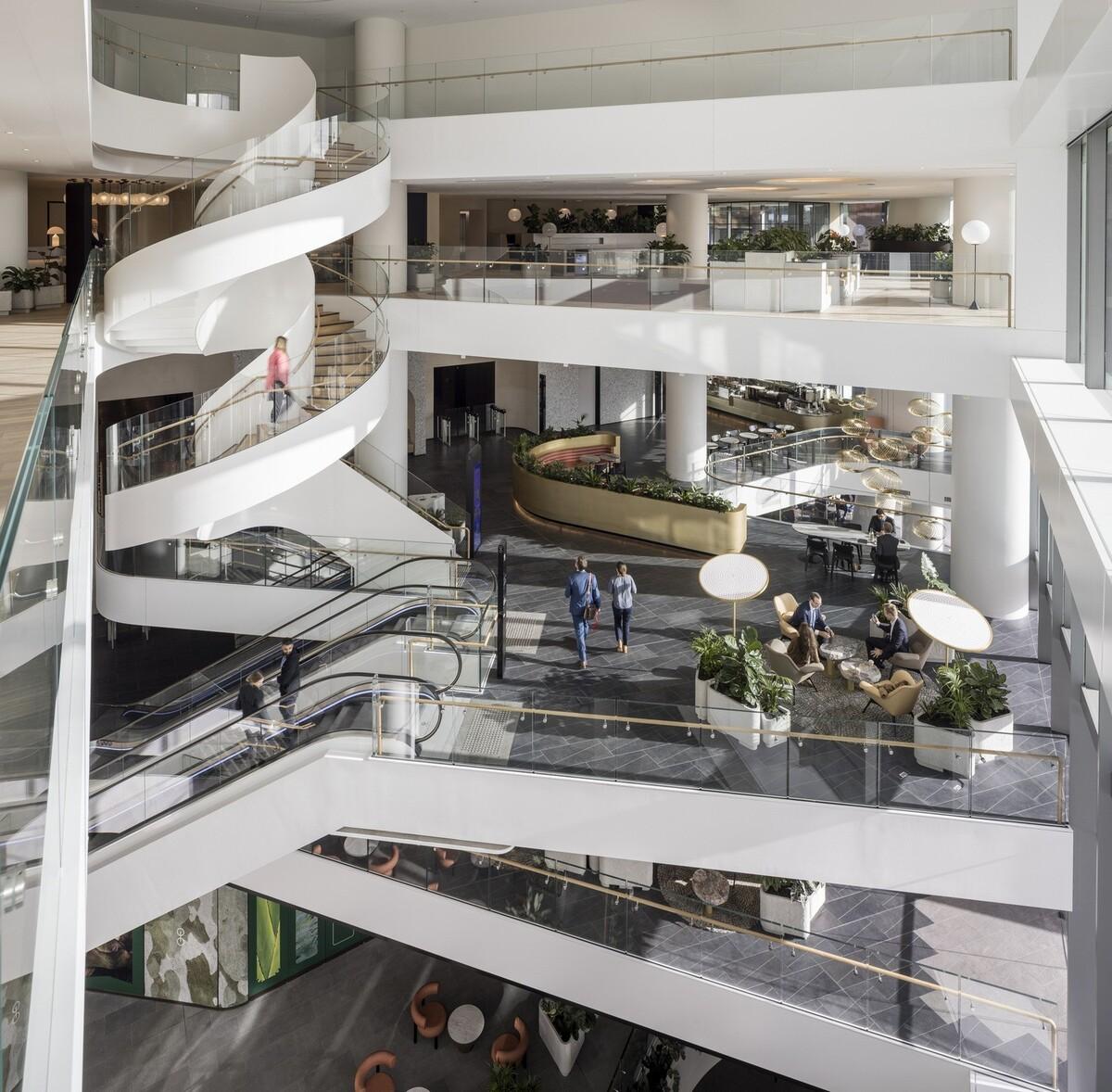 首个塔楼改造 Quay Quarter，‘嫁接’新楼板 / 3XN