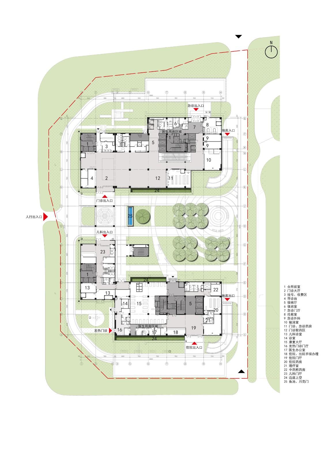 中国残联北京按摩医院扩建项目 / 中国电子工程设计院王振军工作室+“蔓·设计”研究中心