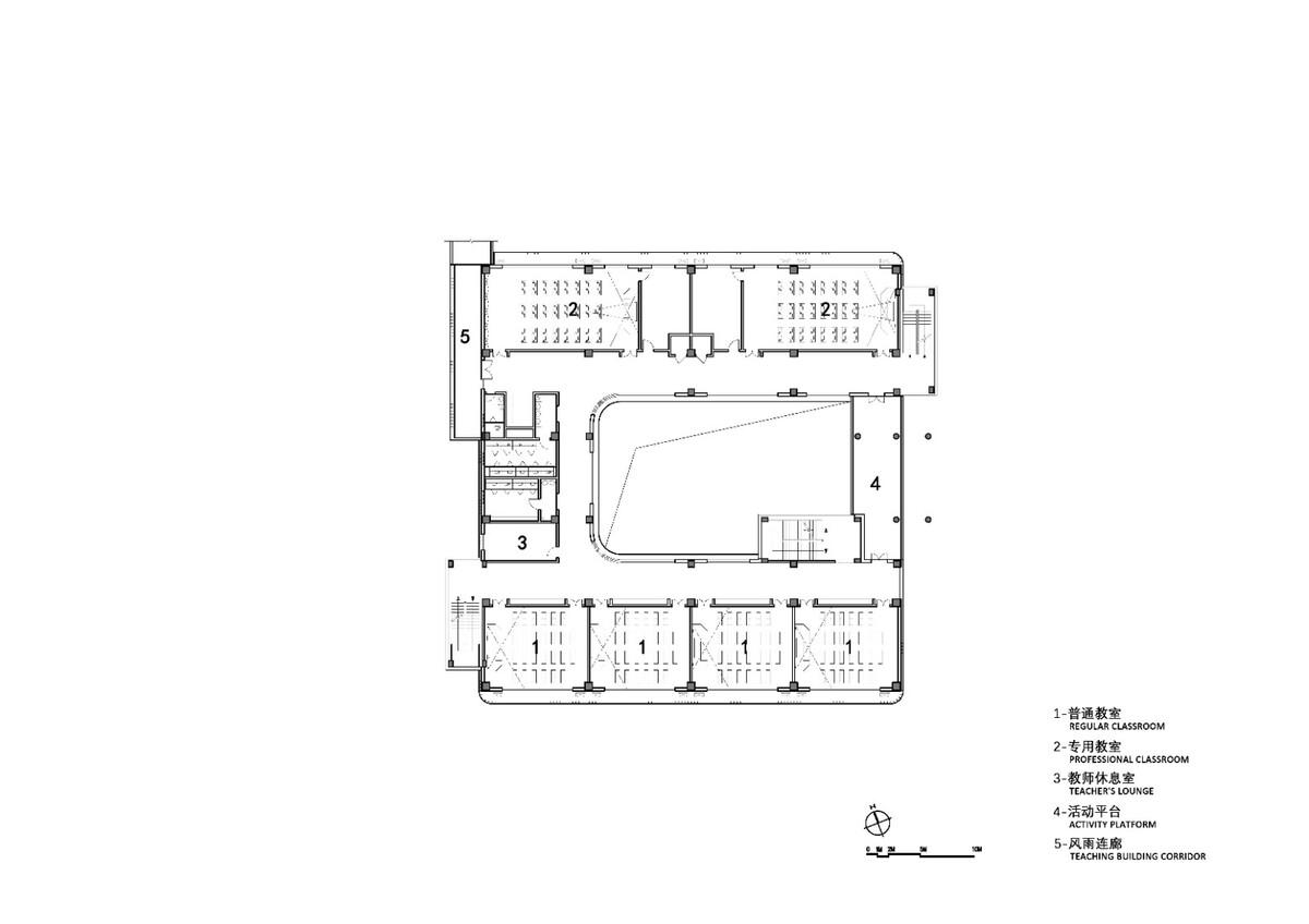 自由理想的“花园城堡” ：济南北康初中教育建筑群落 / UA 尤安设计