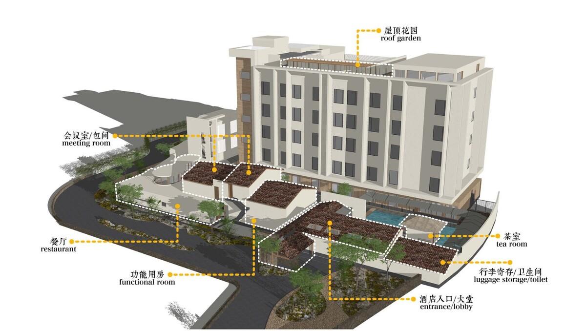 上海世博元古酒店 / 无之设计