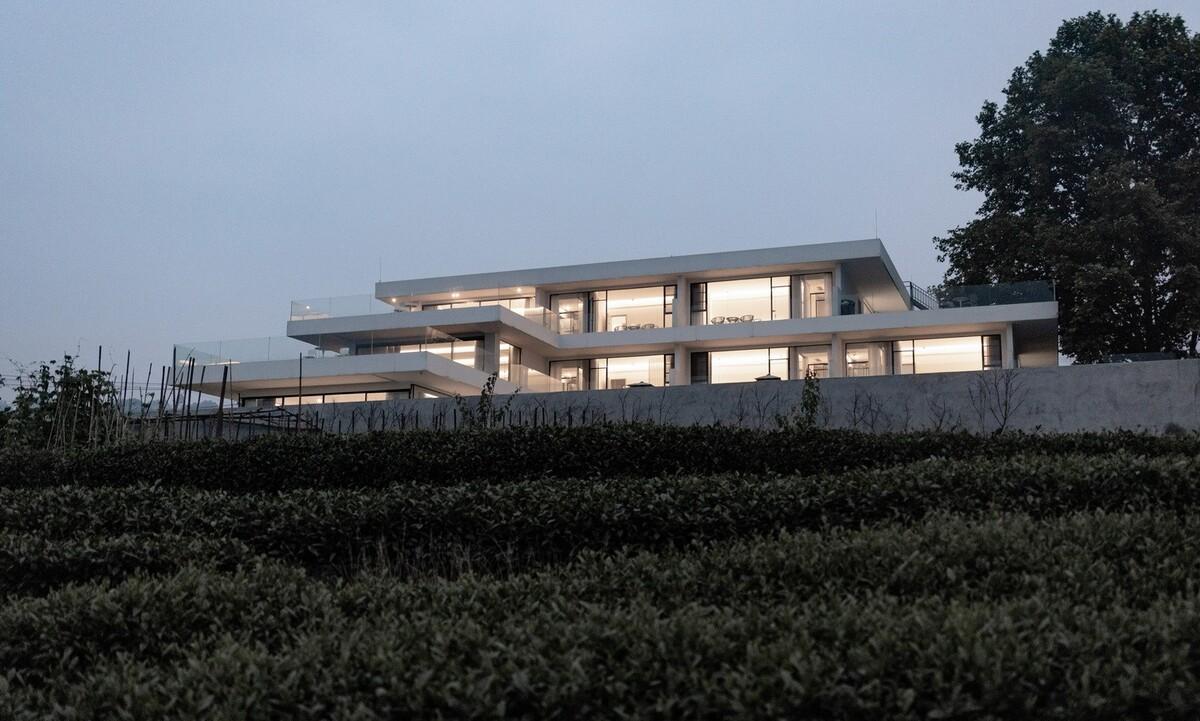云台阅野：漂浮在茶田上的民宿 / 岩川建筑设计