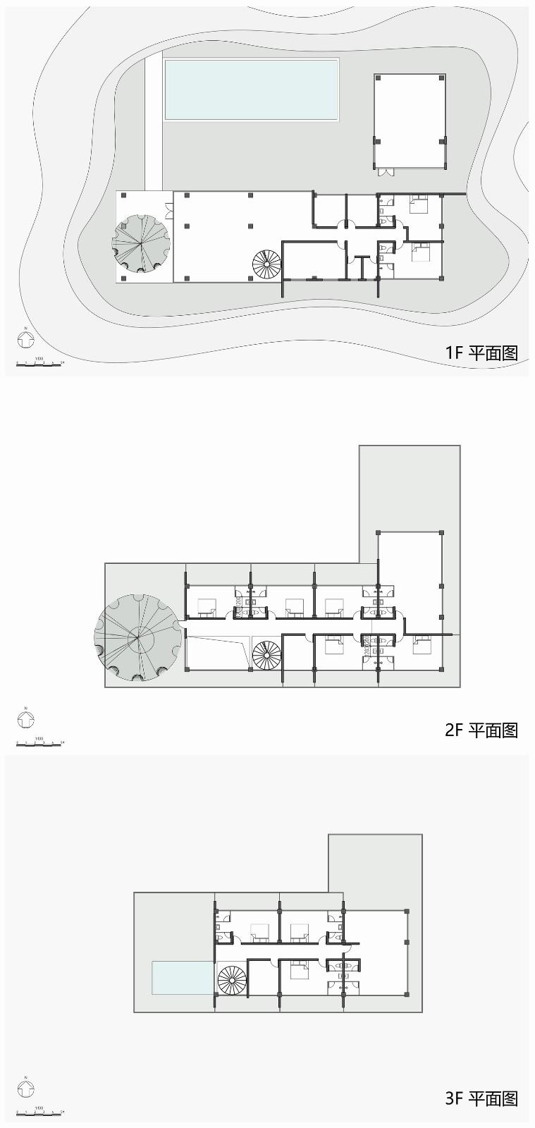 云台阅野：漂浮在茶田上的民宿 / 岩川建筑设计